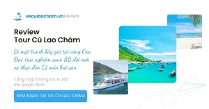 Review tour cù lao chàm Tại Vé Cù Lao Chàm